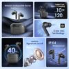 Oraimo FreePods Lite - OTW-330 True Wireless Earbuds - Phantom Black - Image 5