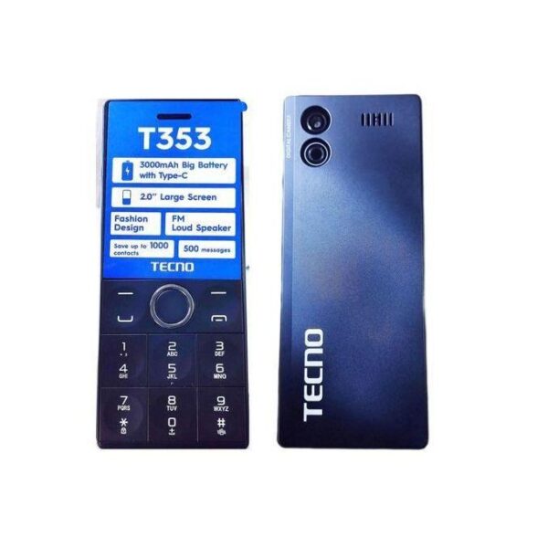 Tecno 353 Dual sim phone big battery 3000mah large screen / fm Radi