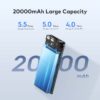 itel PowerPulse A1160 Power-Bank 20000mAh 12W Fast Charging TypeC - Image 3