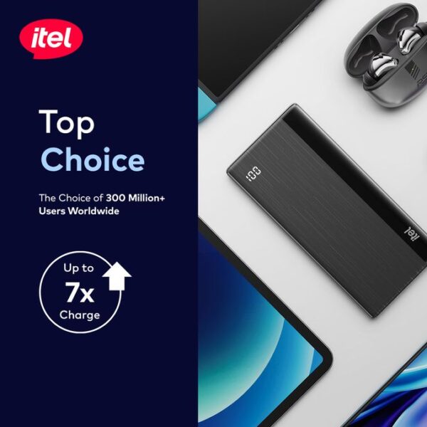 itel PowerPulseA1481 PowerBank27000mAh 22.5W Fast Charging Type-C+18W Charge - Image 5