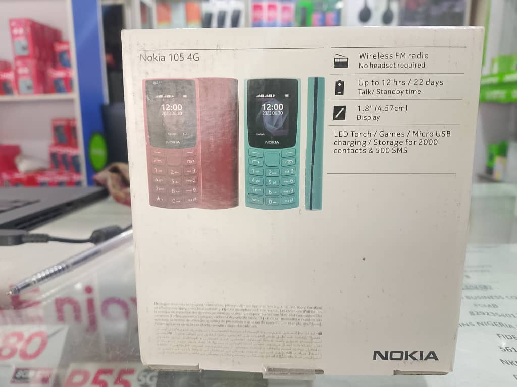Nokia 105,1.77",4MB/4MB,800MAh, Dual Sim- New - Image 2