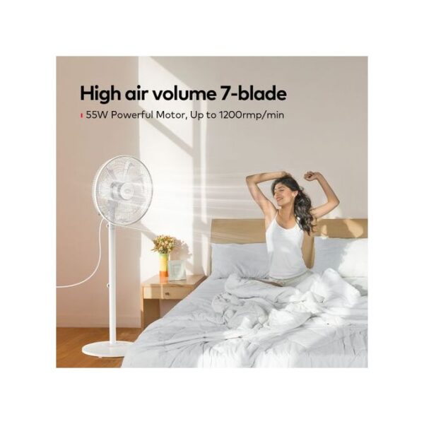 itel 16 Inch Electric Fan 3 Speed Powerful Airflow Elegant Design - Image 3