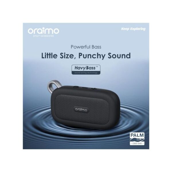 Oraimo Palm Powerful Bass Ultra-Portable Wireless Speaker OBS-04S - Image 2