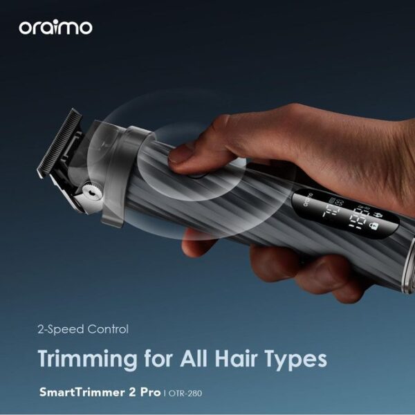 Oraimo Smart-Trimmer 2 Pro 7000RPM Powerful Trimmer Clipper OTR-280 - Image 6