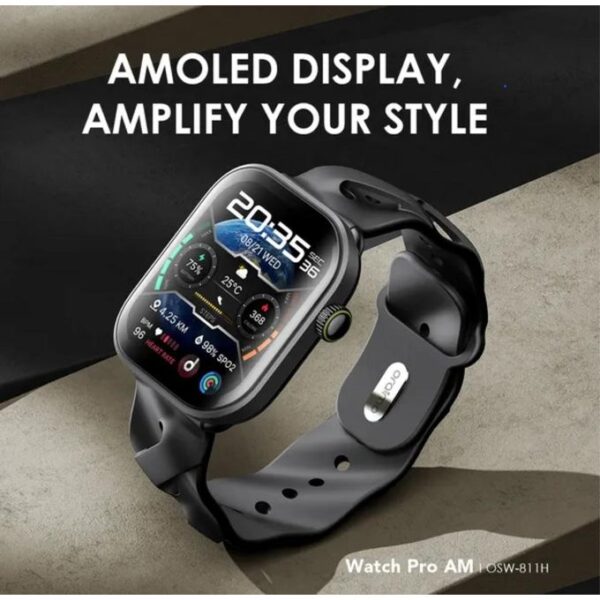 Oraimo OSW-811H Watch Pro AM 1.85 AMOLED IP68 Smart Watch