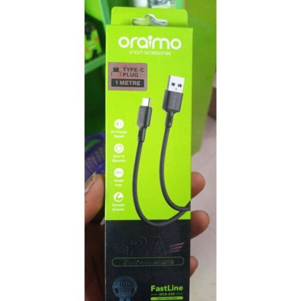 Oraimo Fast TYPE - C Data Cable OCD-C53