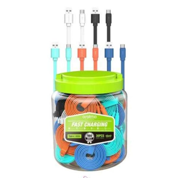 Oraimo TYPE-C-USB CANDY COLOUR OCD-C22 5V 2.1A 1M CHARGING CABLE