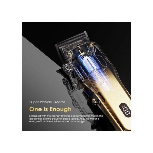 Oraimo Smart-Clipper 2 Gold DiamonBlade Professional Cordless Hair Clipper OPC-CL30G - Image 3