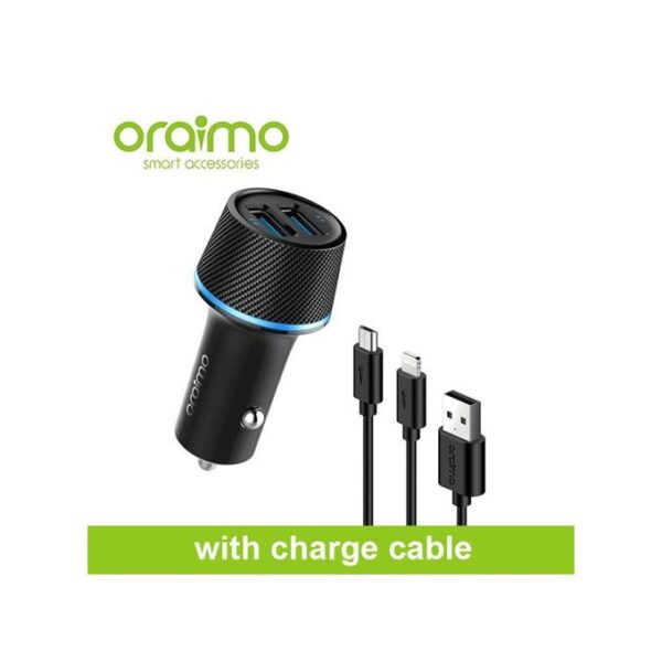 Oraimo OCC-21D+OCD-61 Highway 10.5W Car Charger Kit