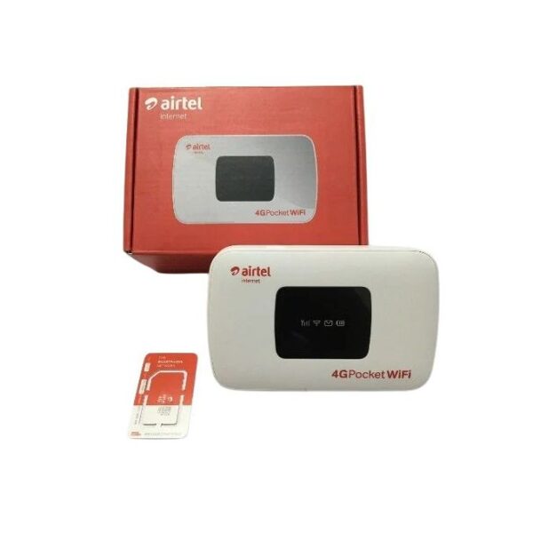 Airtel 4G LTE MiFi WiFi Internet HotSpot Router Vida M4 + 30GB Data Bonus - Image 2