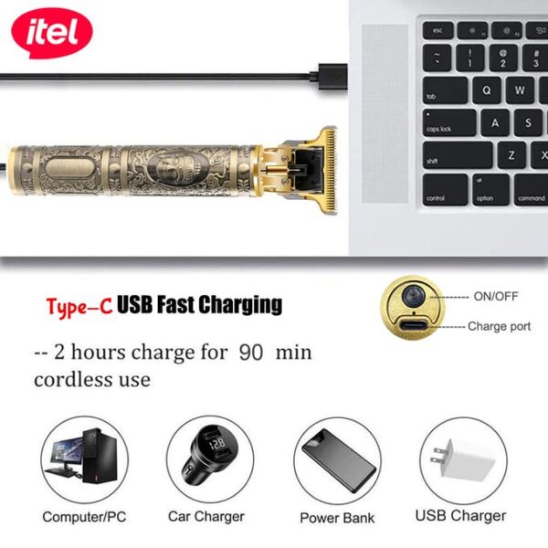 itel Rechargeable Smart Trimmer (ITR-15) - Image 2