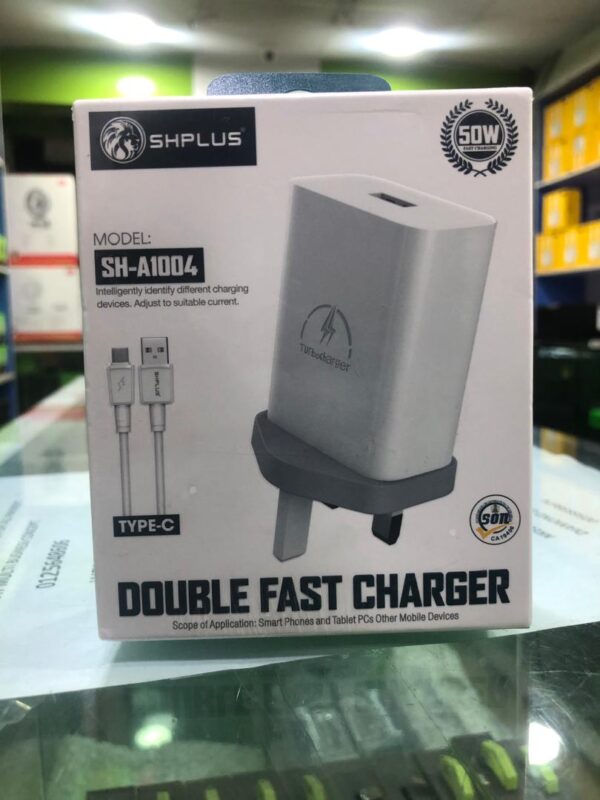 SHPLUS SH- A1004 DOUBLE FAST CHARGER