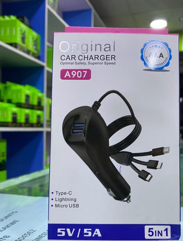 ORIGINAL CAR CHARGER A907