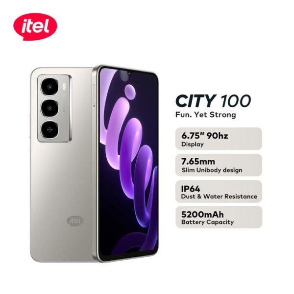 Itel City 100 128+6