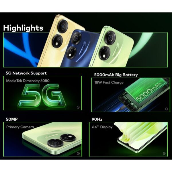Itel P55 5G (128+6)