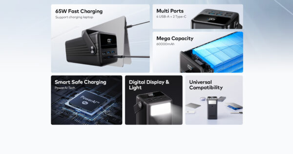POWERPULSE 1 TURBO 60000MAH 65W - Image 2