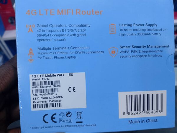 5G wireless mobile wifi plus E5783 - Image 2