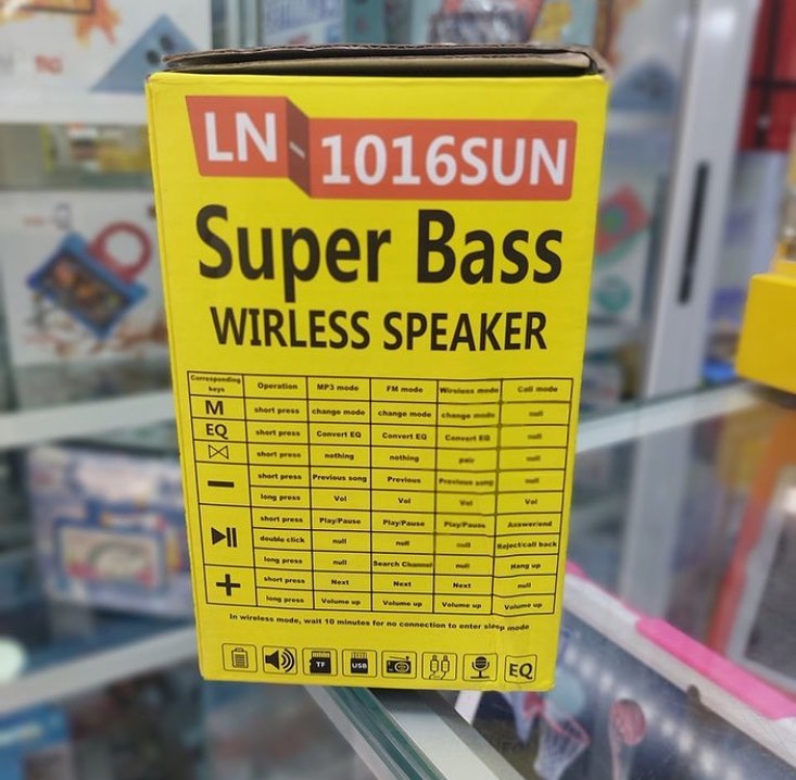 Boombest Wireless Speaker LN-1016SUN - Image 2