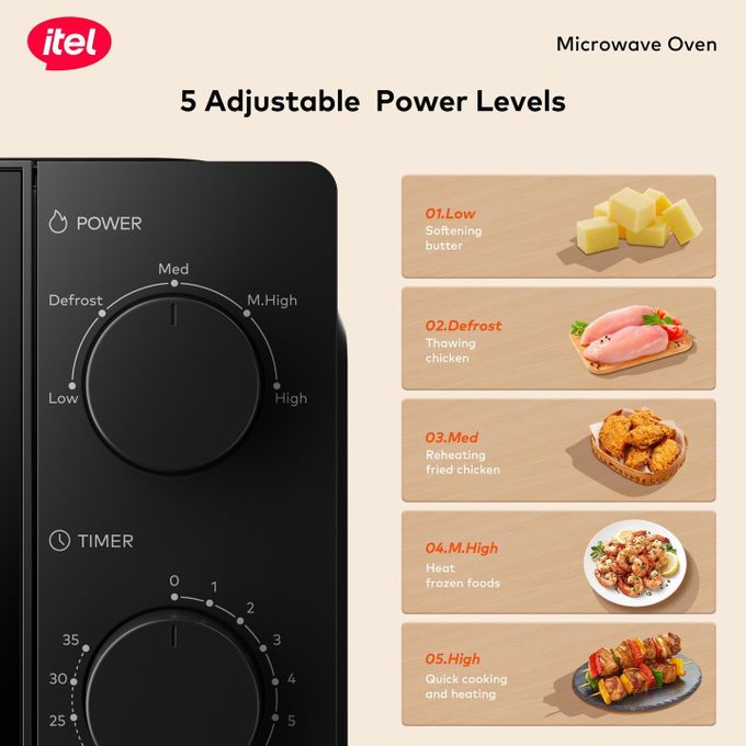itel Microwave Oven with 20L - Image 4